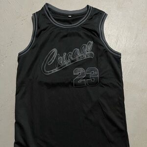 Michael Jordan All-Black Chicago jersey